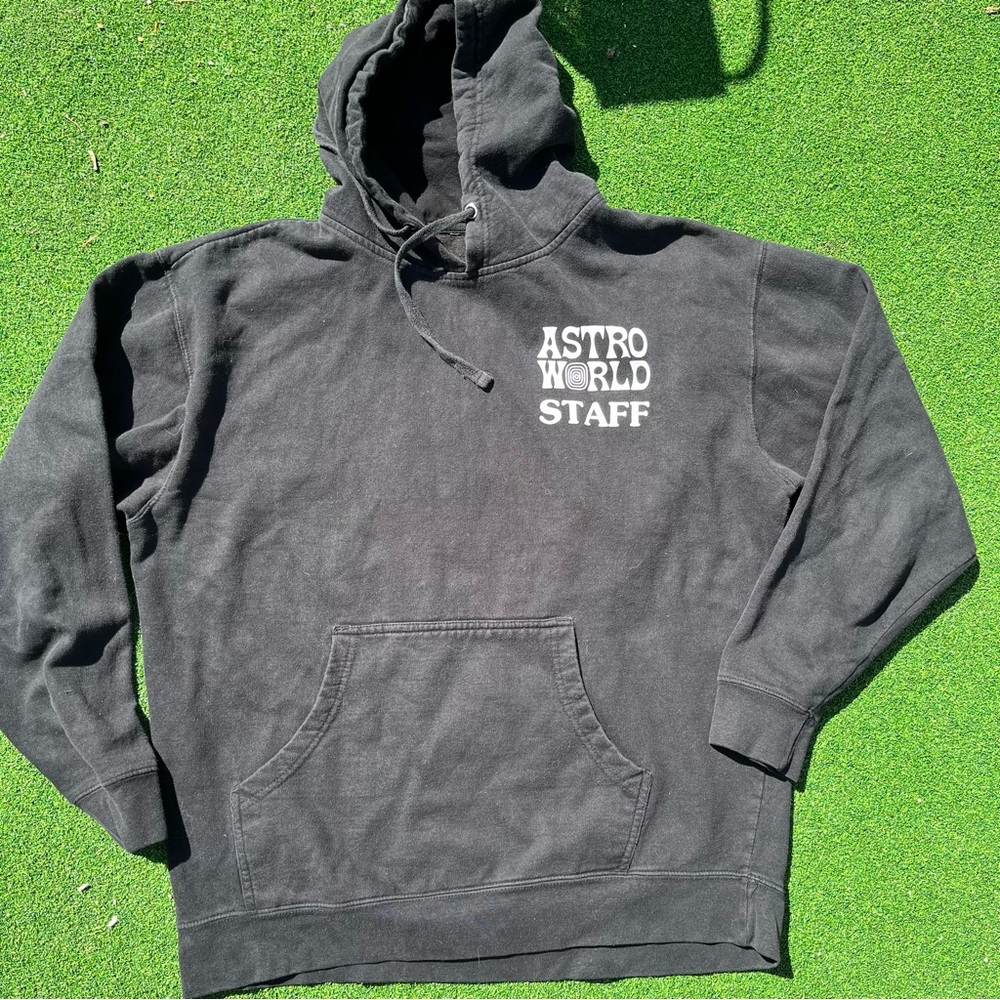 Astro world black hoodie size XL